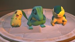 Johto Starters